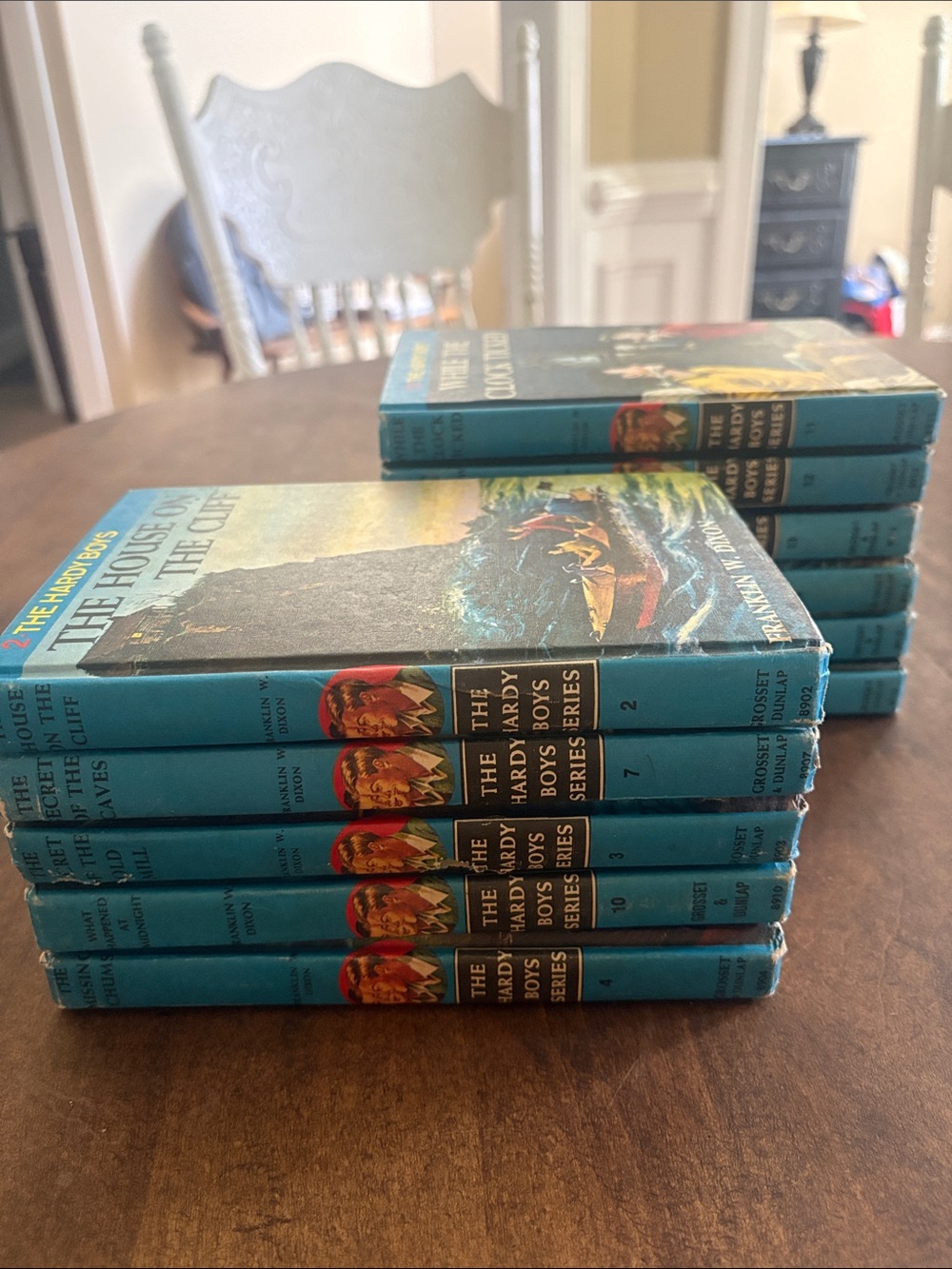 The Hardy Boys Boxed Set - Blue Hardcover Vintage Juvenile Books